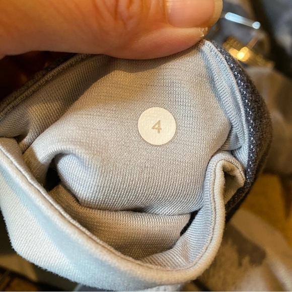 LULULEMON Women Gray Tie Dye Abstract Patterned Leggings Size 4 - Picture 9 of 9